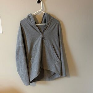 Lululemon Gray Zip-Up Hoodie